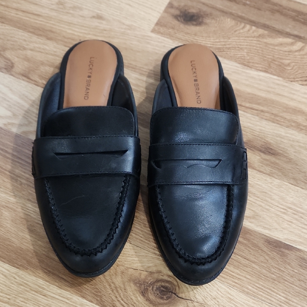 Lucky Brand Loafer Mule Womens Size 8.5